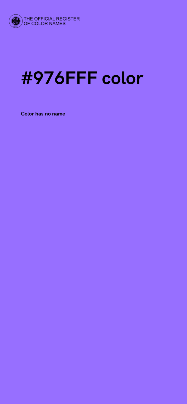 #976FFF color image