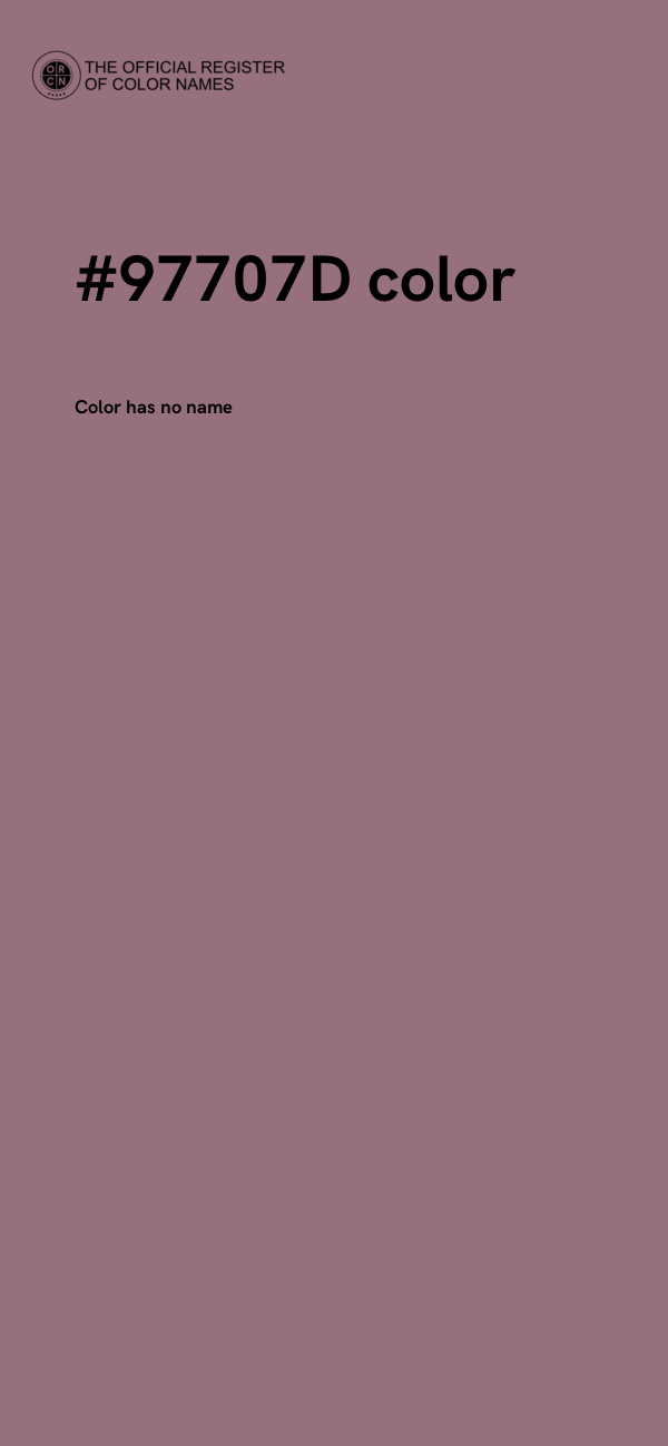 #97707D color image