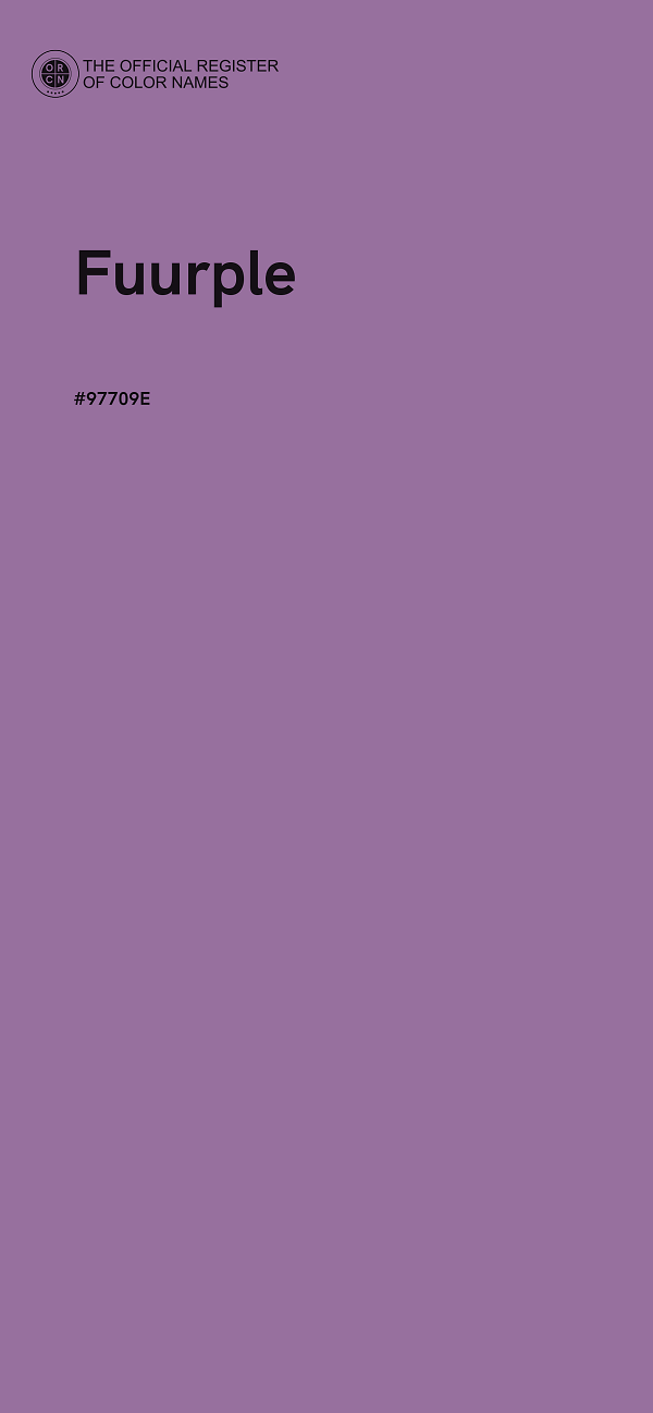 #97709E color image