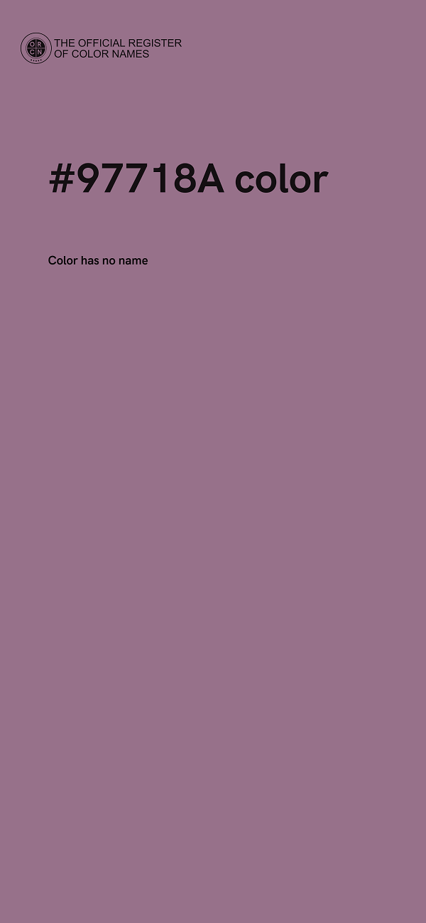 #97718A color image