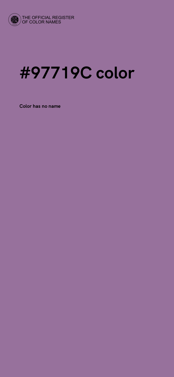 #97719C color image