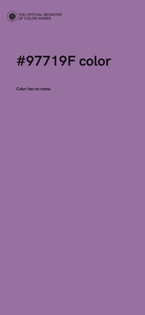 #97719F color image