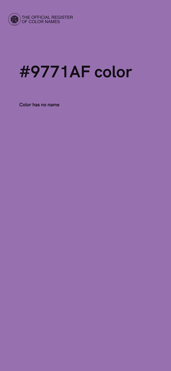 #9771AF color image