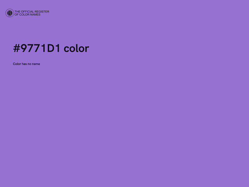 #9771D1 color image