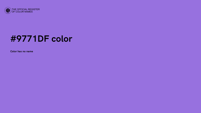 #9771DF color image