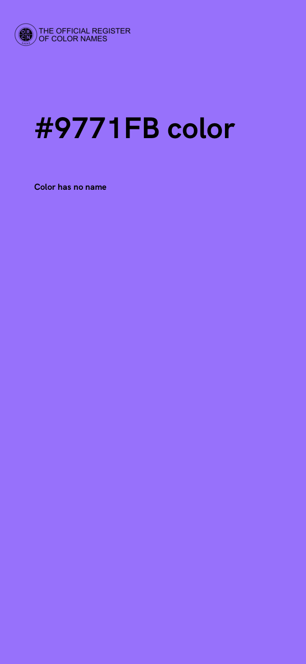 #9771FB color image