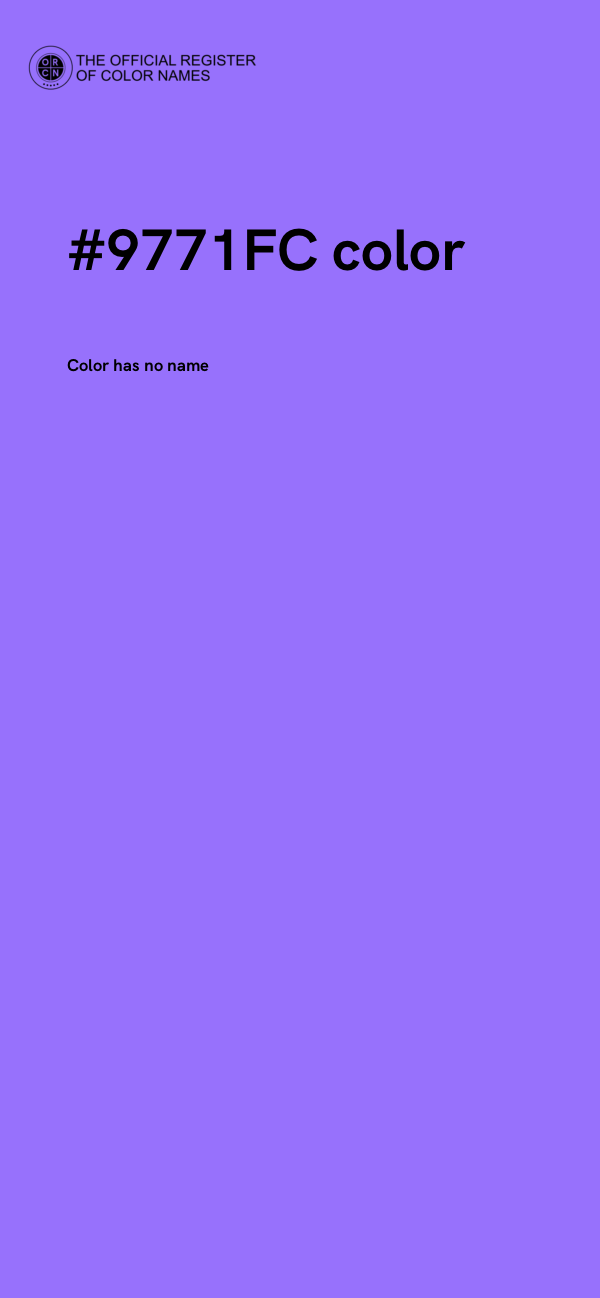 #9771FC color image