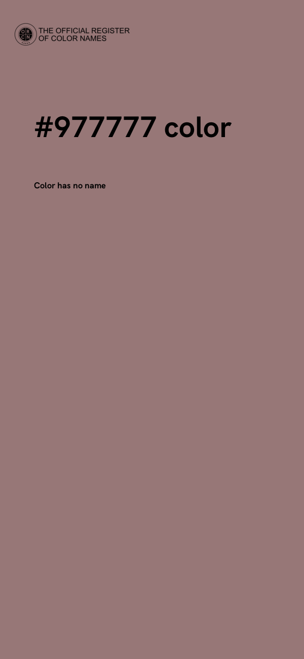 #977777 color image