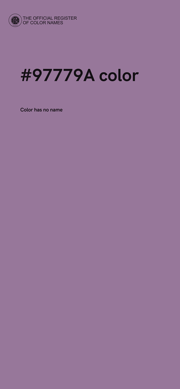 #97779A color image