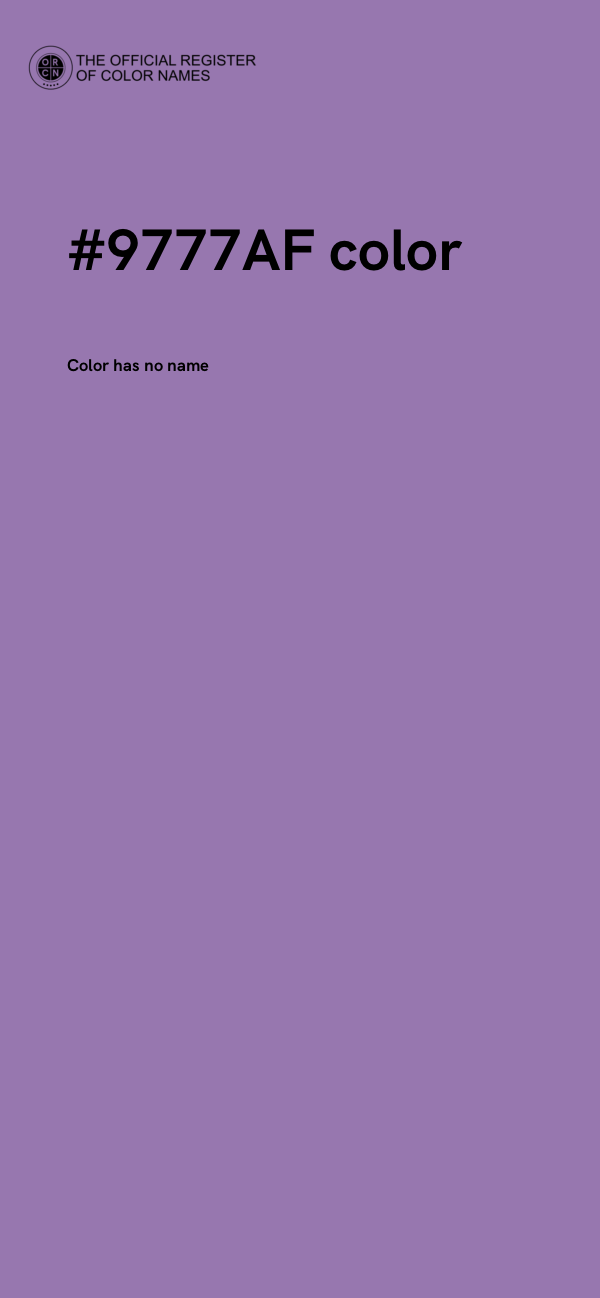 #9777AF color image