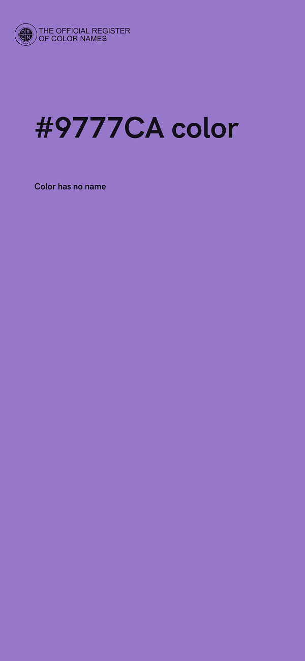 #9777CA color image
