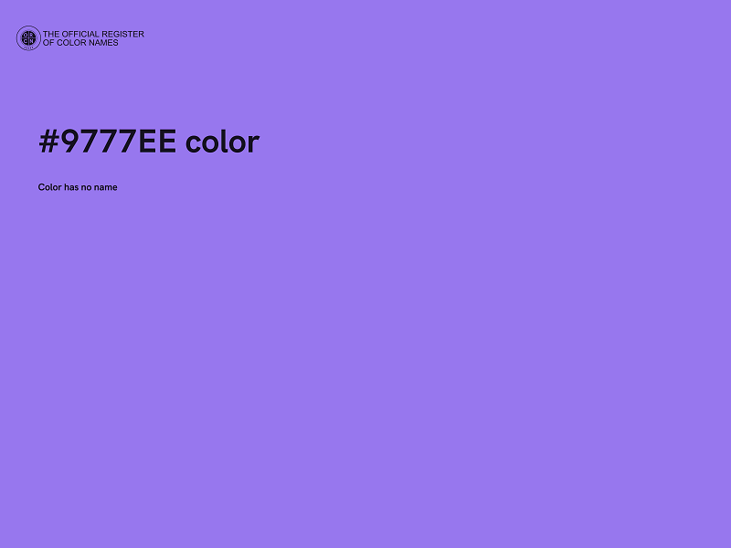 #9777EE color image