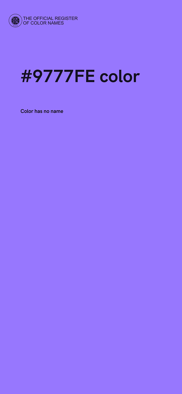 #9777FE color image
