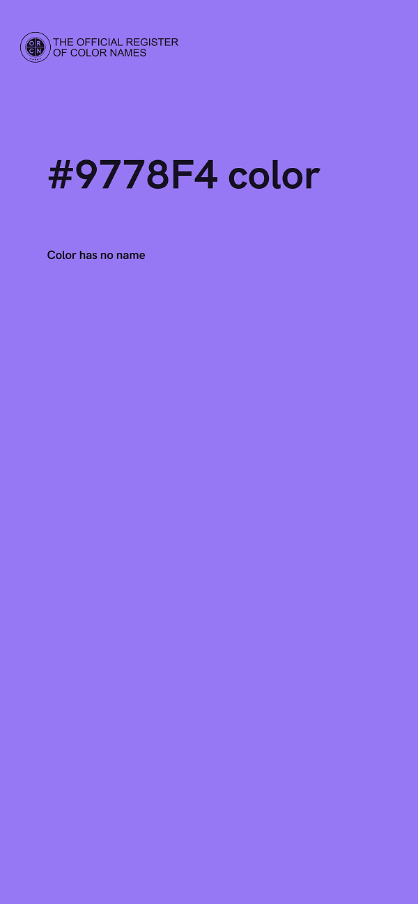 #9778F4 color image