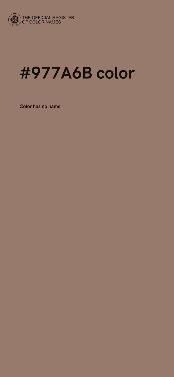#977A6B color image