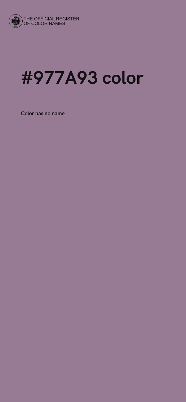 #977A93 color image