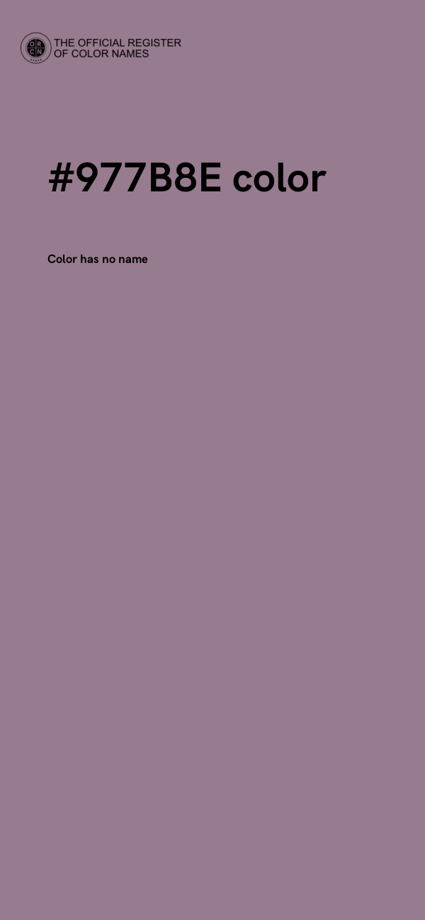#977B8E color image