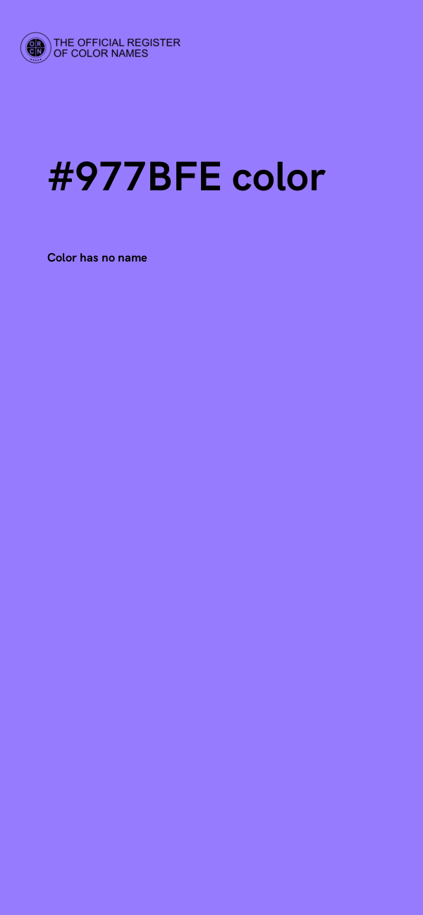 #977BFE color image