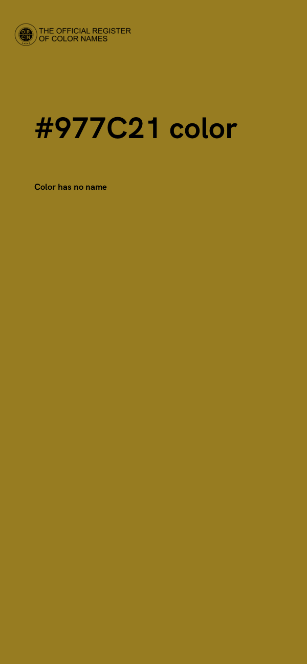 #977C21 color image