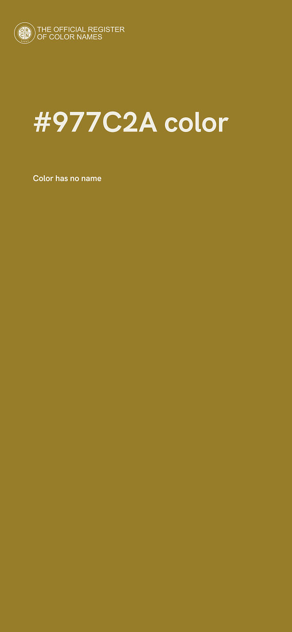 #977C2A color image
