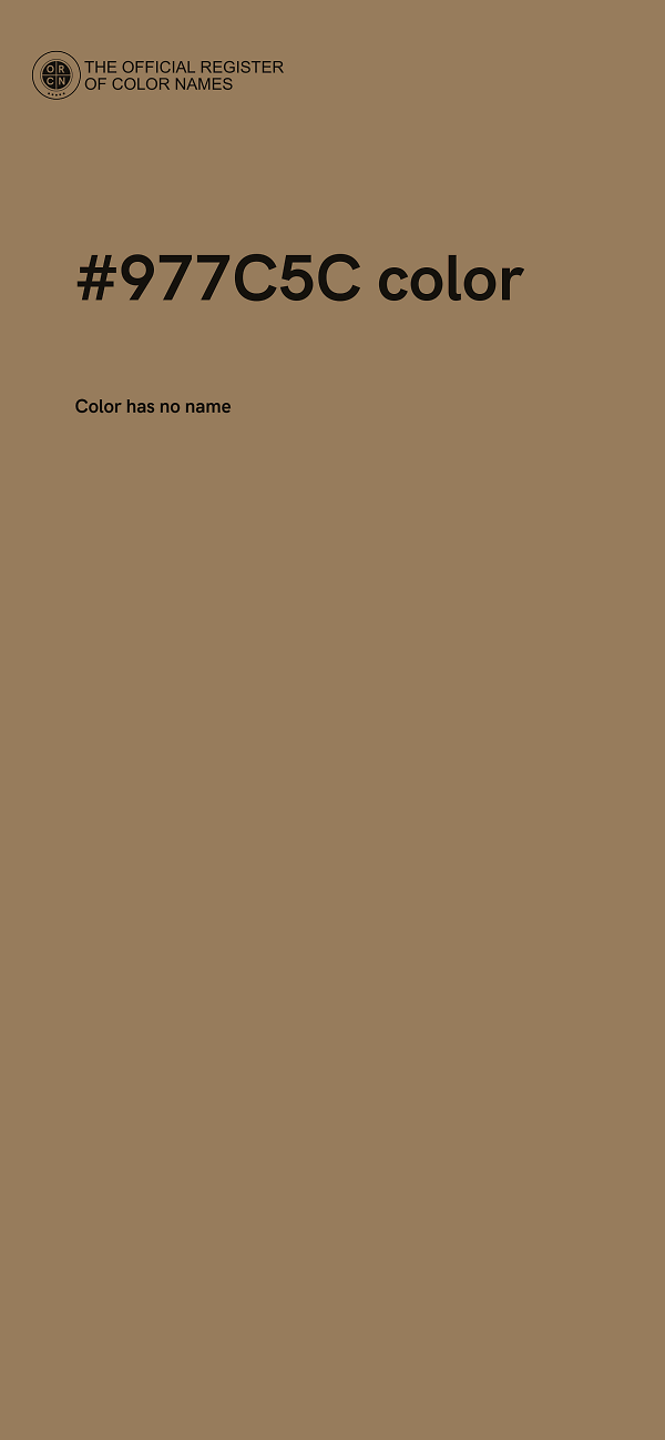 #977C5C color image