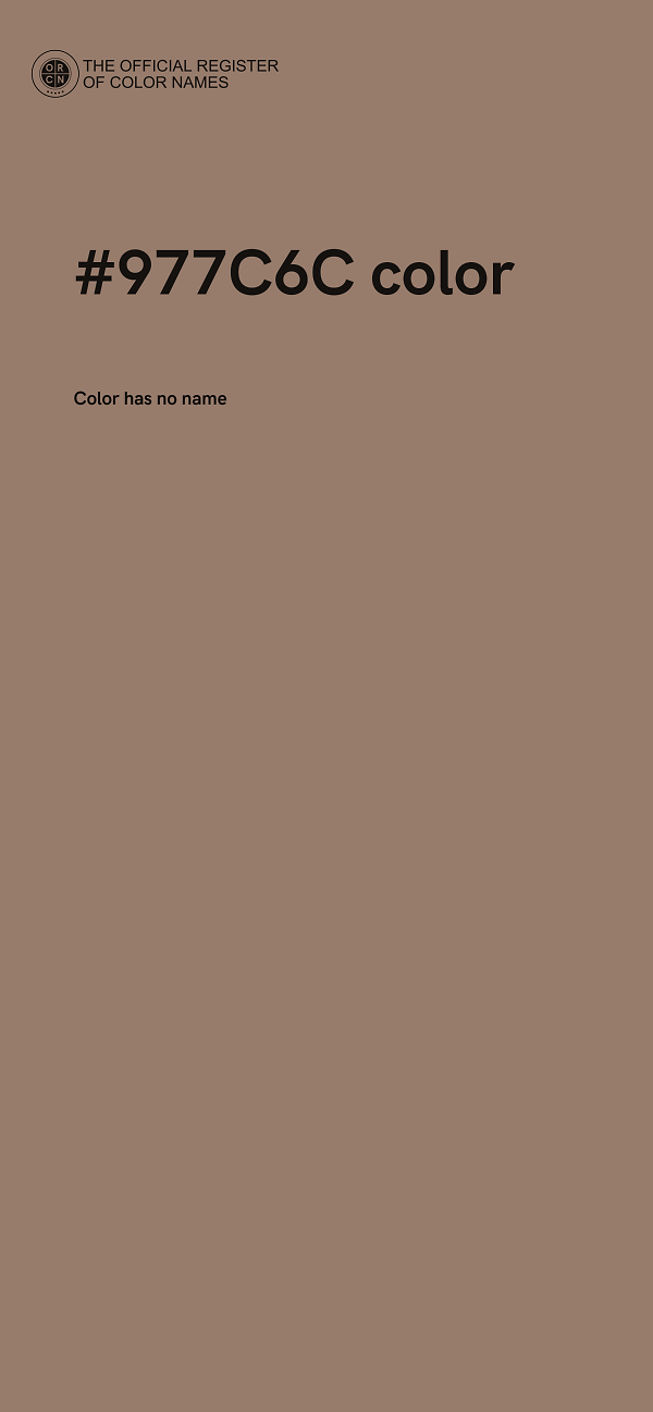 #977C6C color image