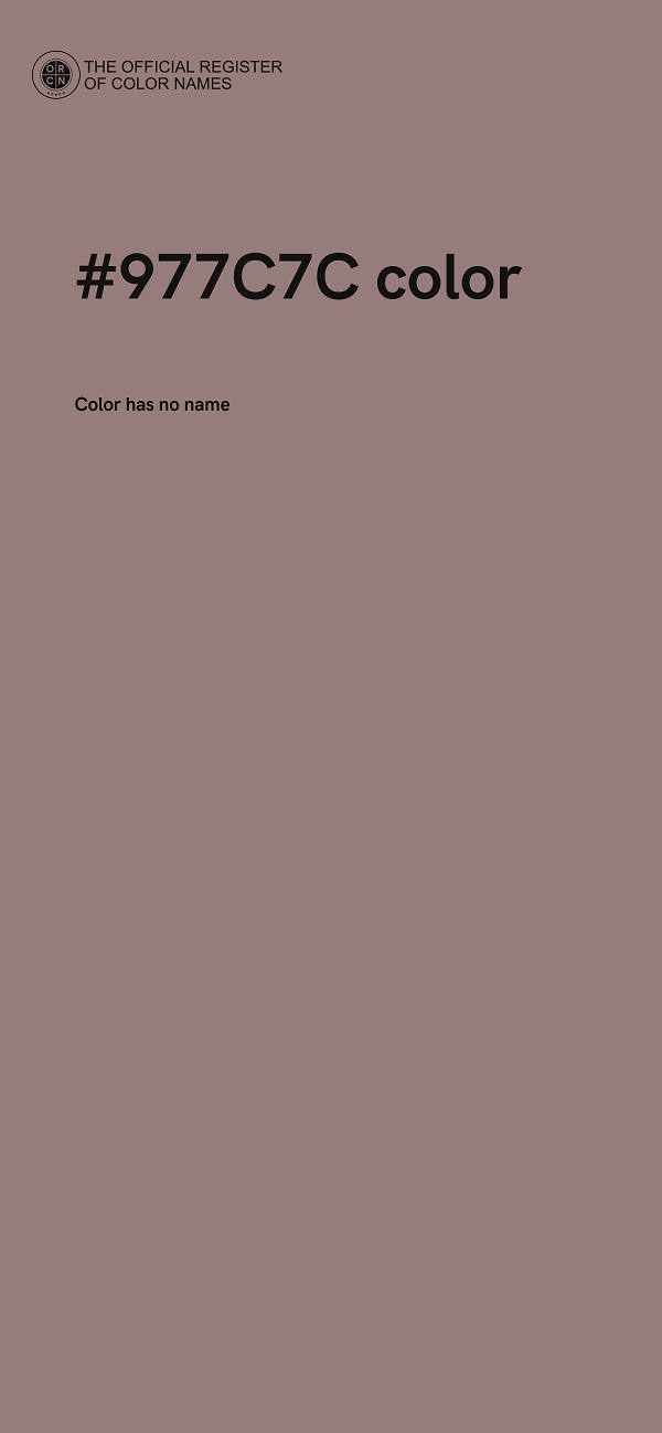 #977C7C color image