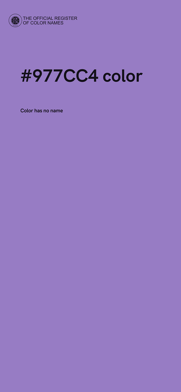 #977CC4 color image