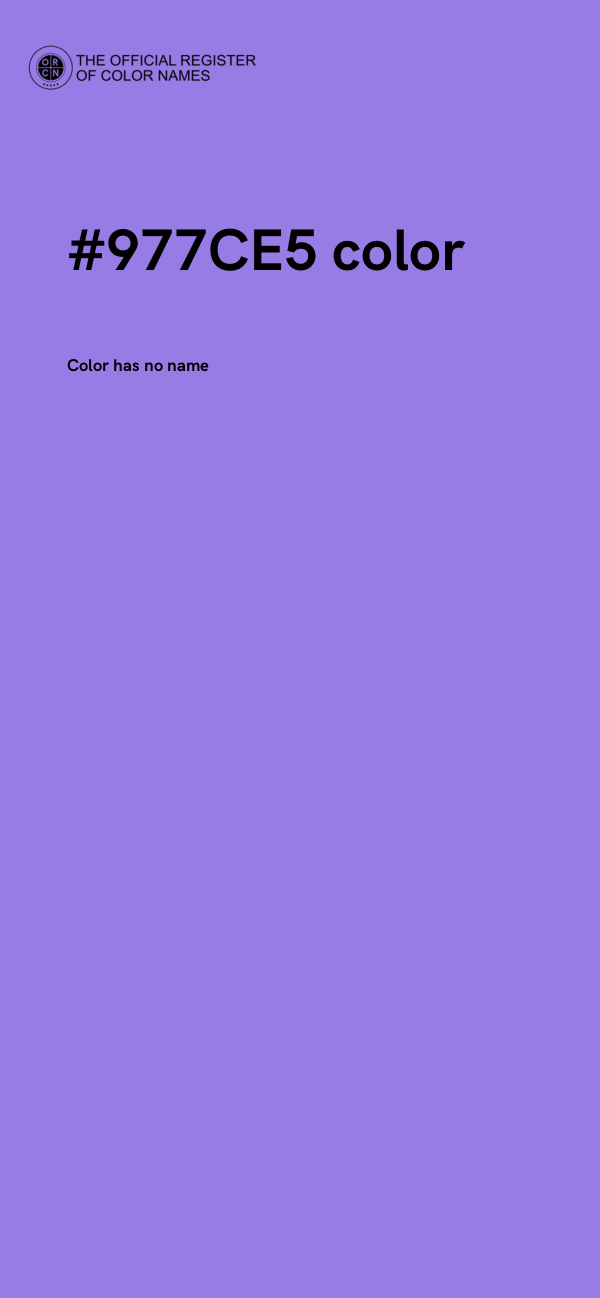 #977CE5 color image