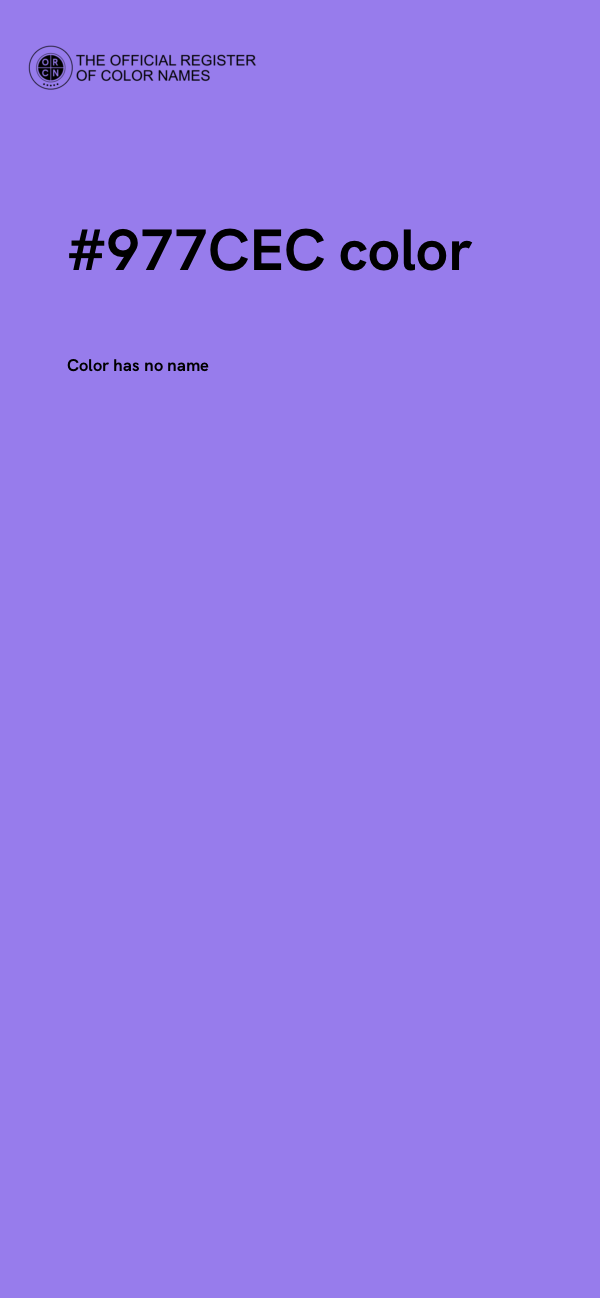 #977CEC color image