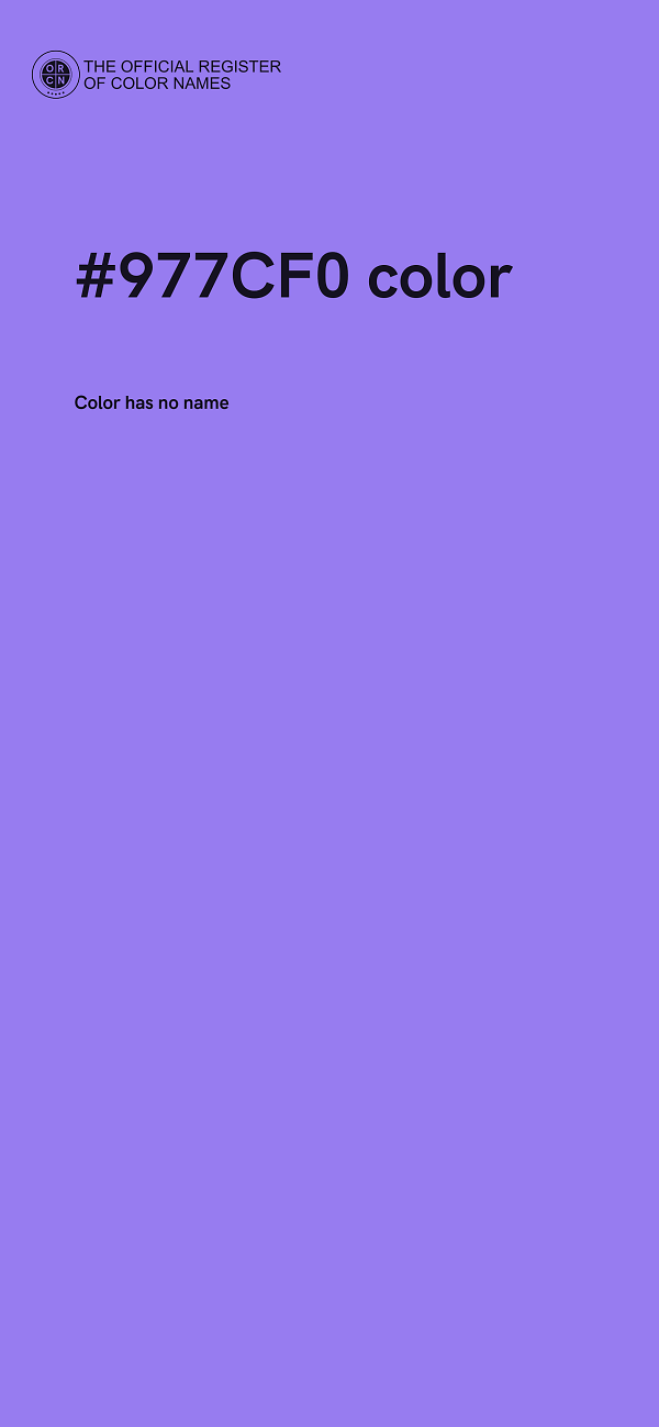 #977CF0 color image