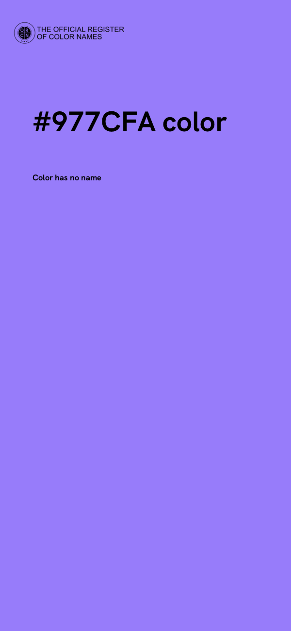 #977CFA color image