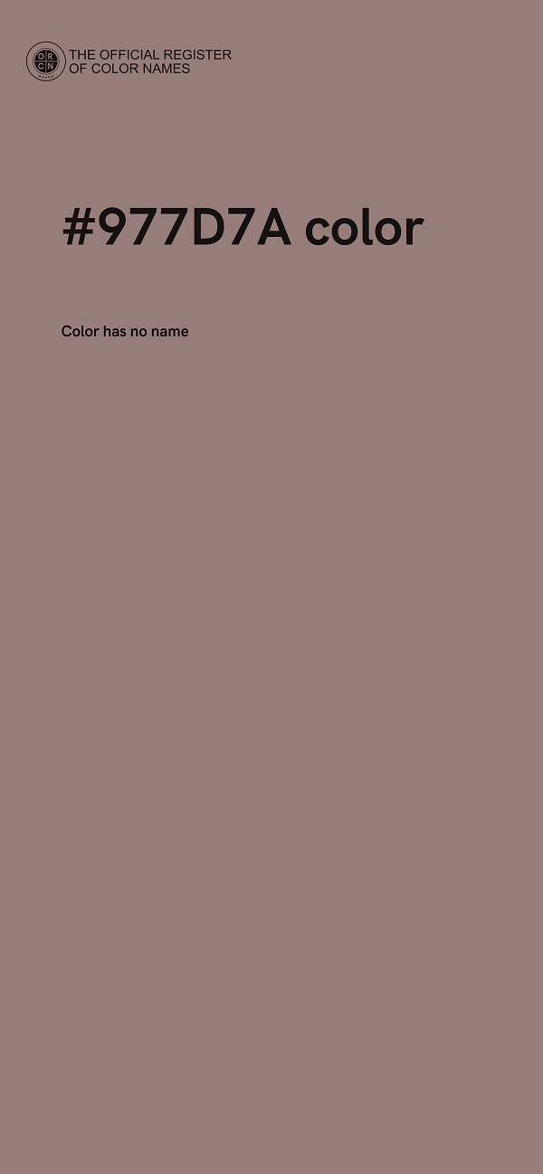 #977D7A color image