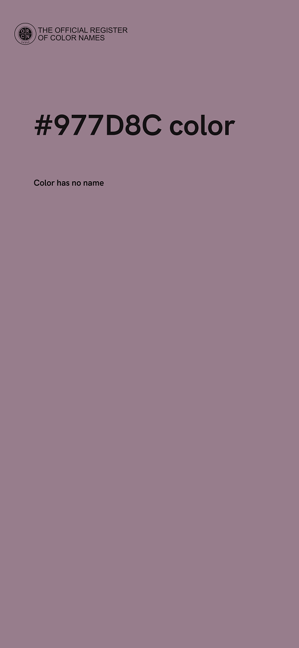 #977D8C color image
