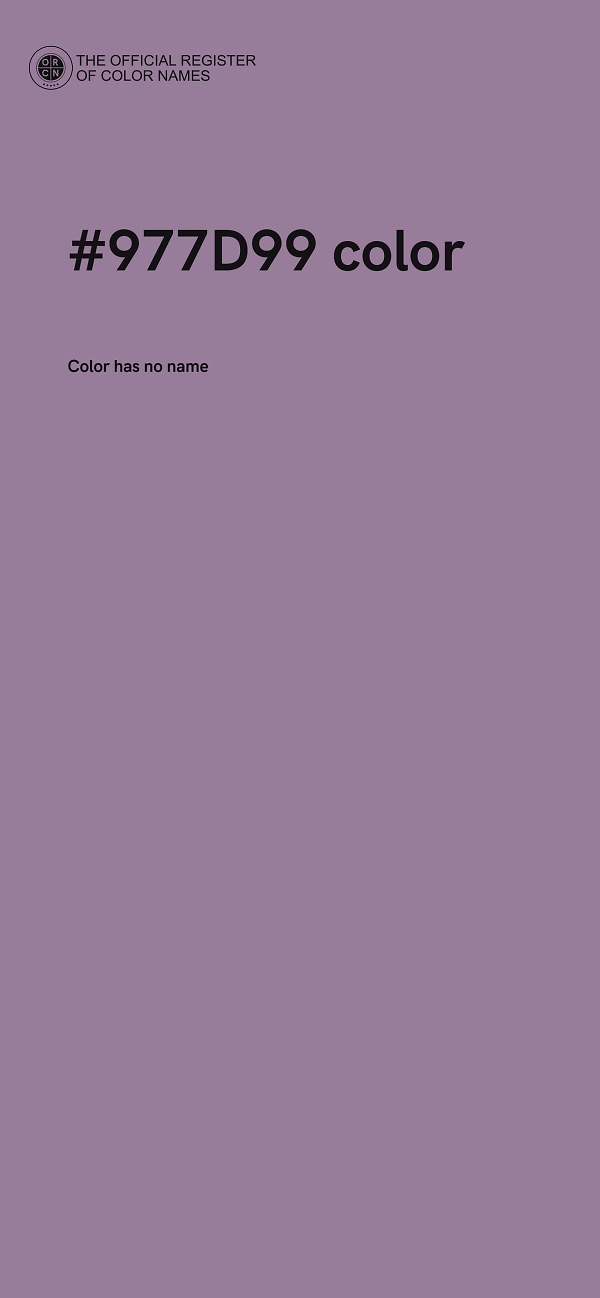 #977D99 color image