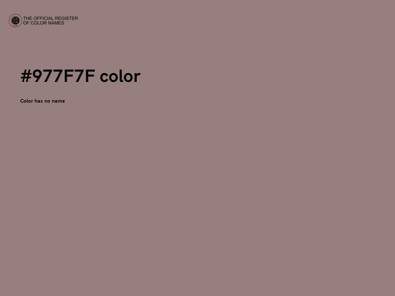 #977F7F color image