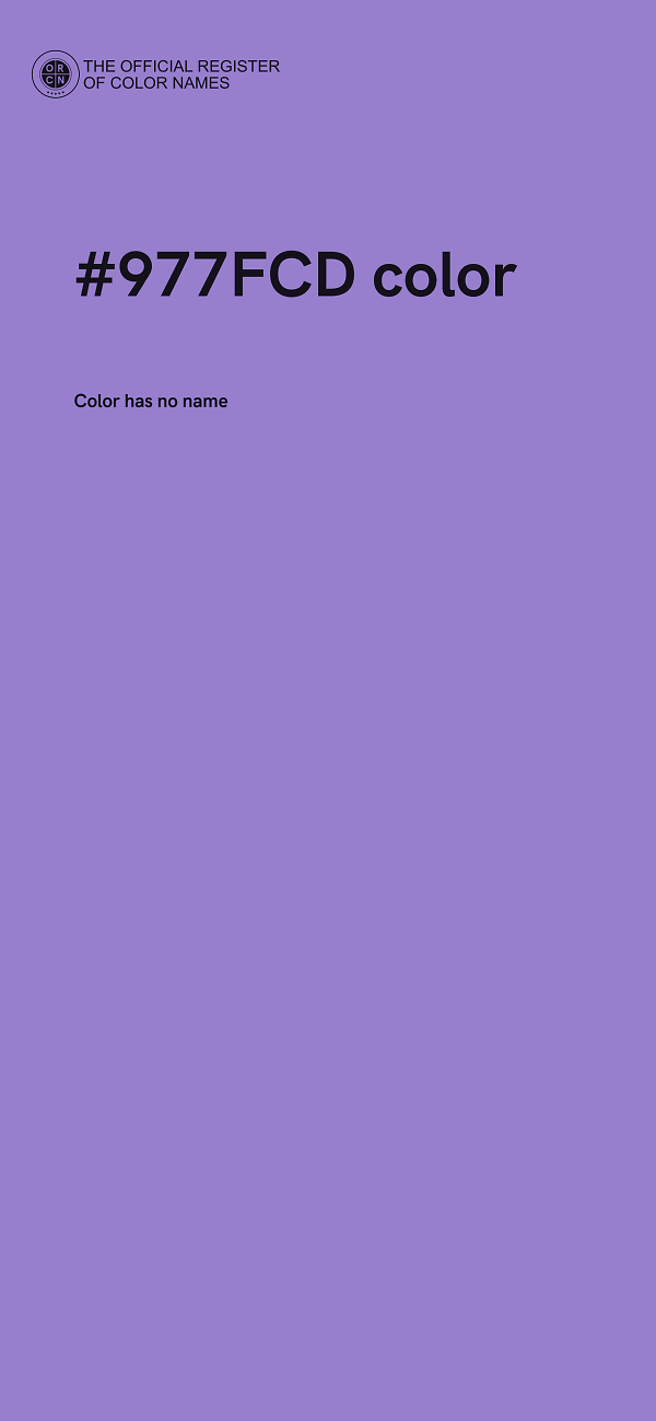 #977FCD color image