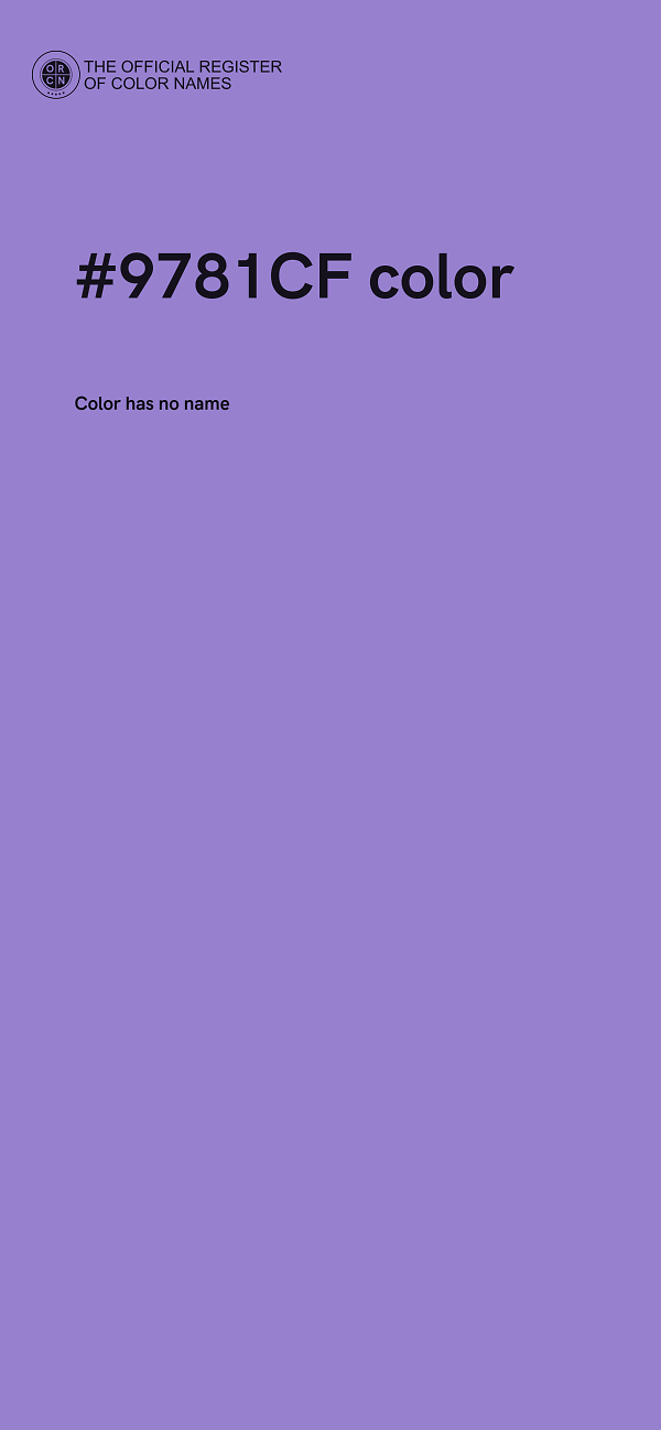 #9781CF color image