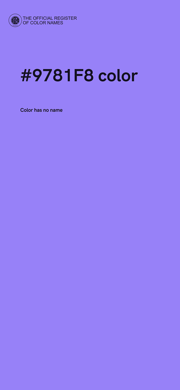 #9781F8 color image