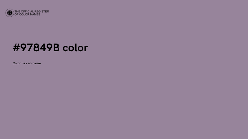 #97849B color image