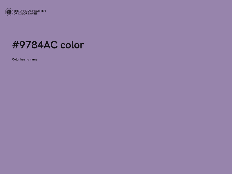 #9784AC color image