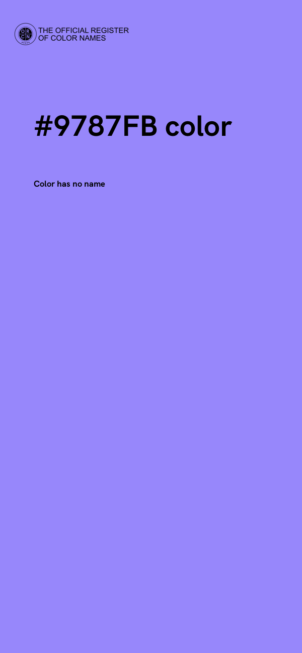 #9787FB color image