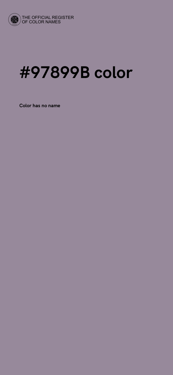 #97899B color image