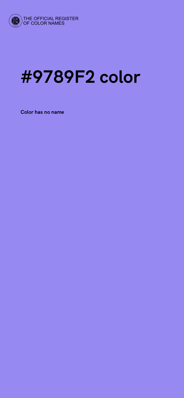 #9789F2 color image
