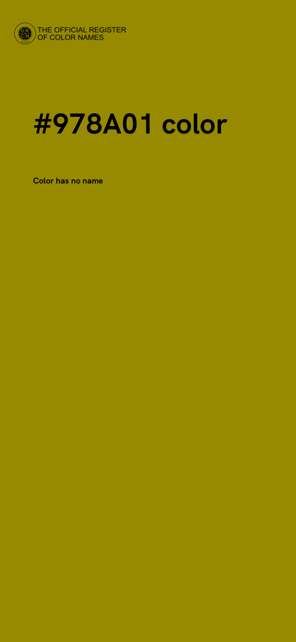 #978A01 color image