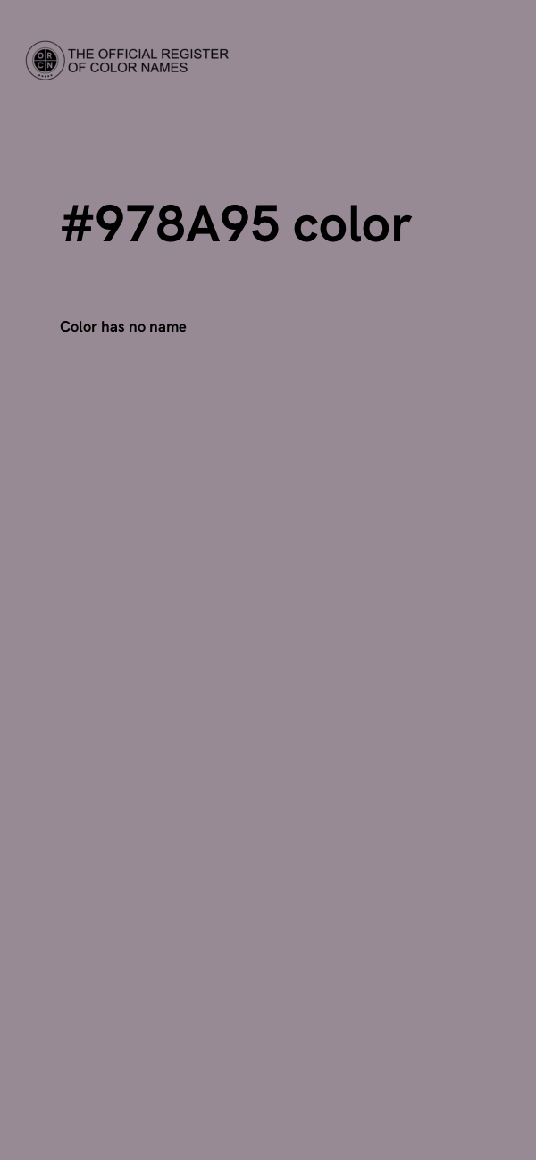 #978A95 color image