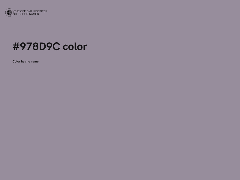 #978D9C color image