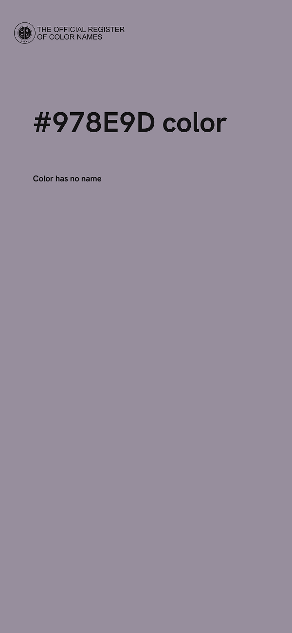 #978E9D color image