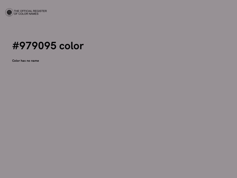 #979095 color image
