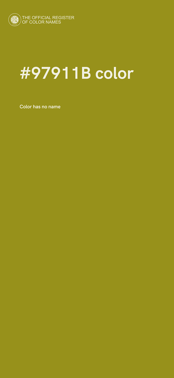 #97911B color image